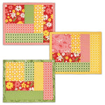 Quilt As You Go Mug Mat Log Cabin