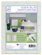Zippity Do Done Cosmetic Bags QAYG Lt Gray Zip