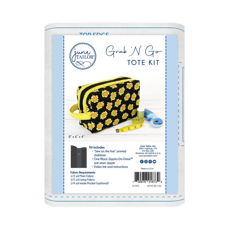 Grab 'n Go Tote Zippity-Do-Done Black