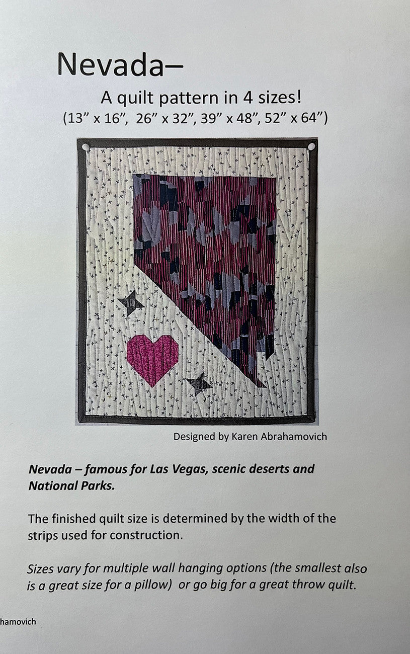 Nevada Quilt Pattern — Countryside Quilts™