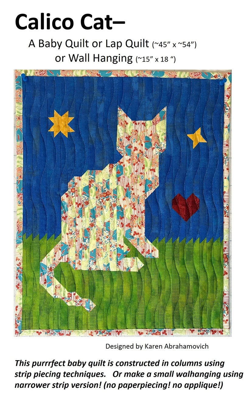 Calico Cat Quilt Pattern