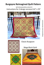 Burgoine Reimagined Quilt Pattern