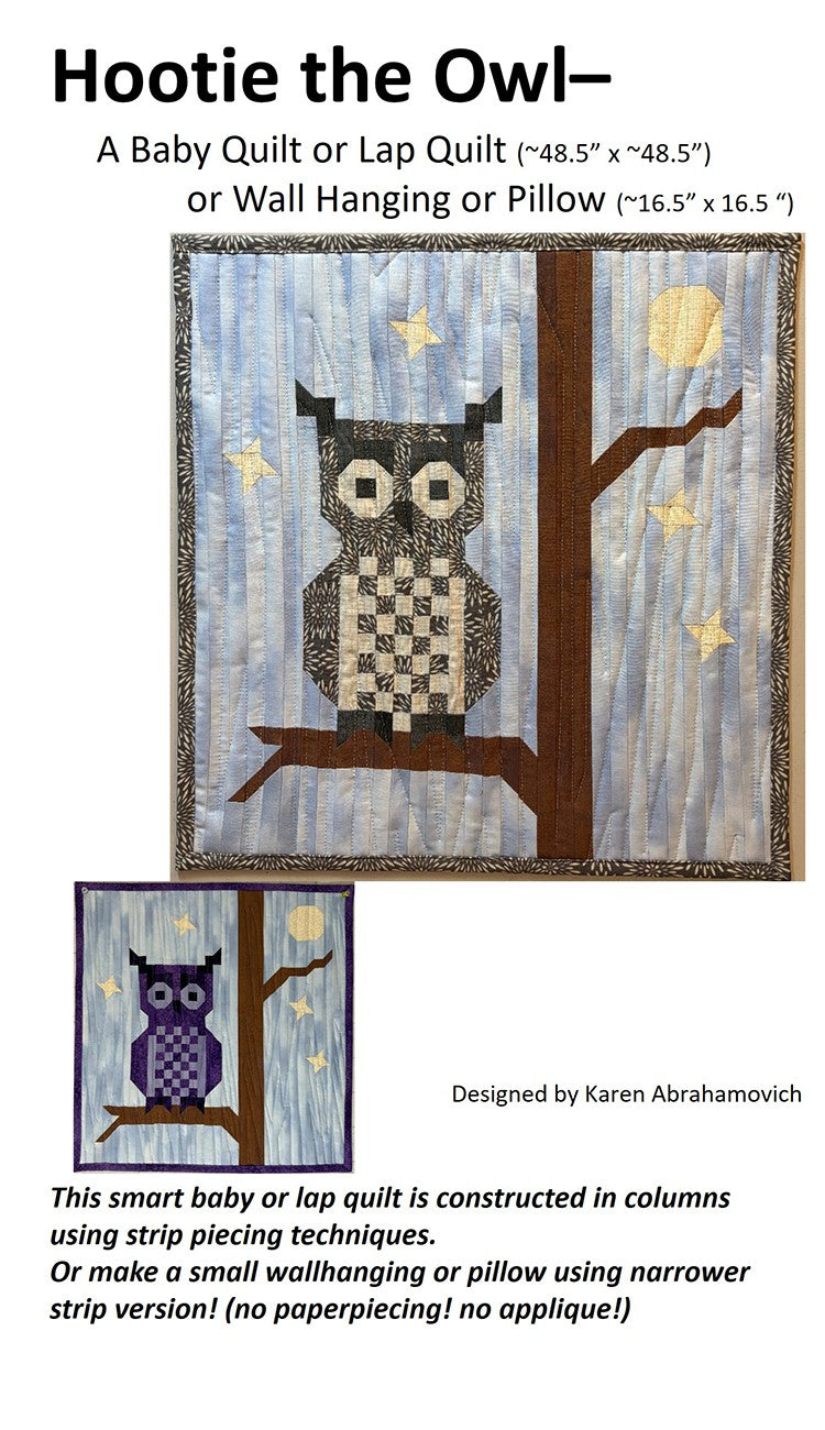 Hootie the Owl Quilt Pattern