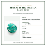 Product Specifications – Zippers By the Yard Sea Glass 3yds