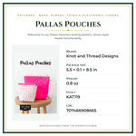 Product Specifications – Pallas Pouches