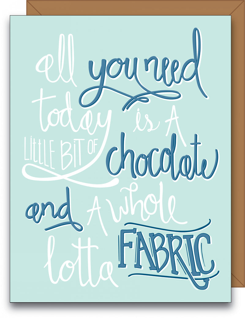 All You Need Today Gift Note Card