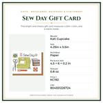 Product Specifications – Sew Day Gift Card