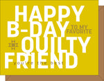 Happy B-Day Gift Card