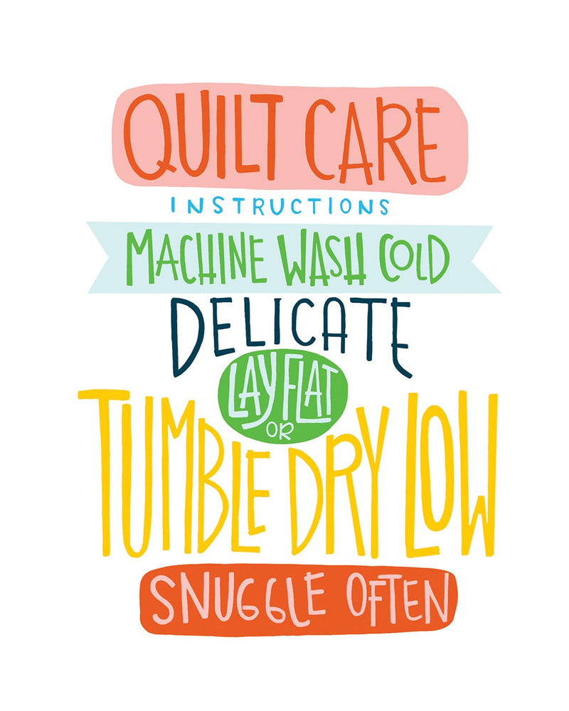 Quilt Care - Art Print