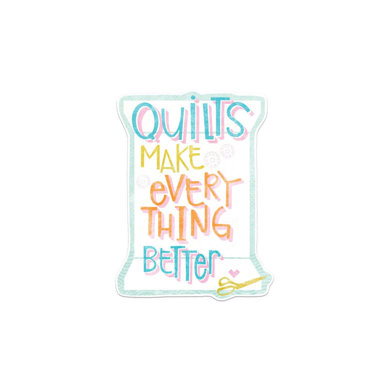 Quilts Make - Sticker
