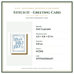 Product Specifications – Stitch It - Greeting Card