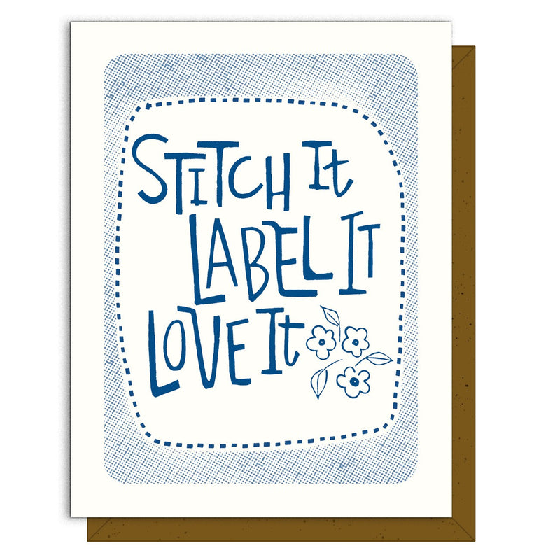 Stitch It - Greeting Card