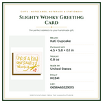 Product Specifications – Slighty Wonky Greeting Card