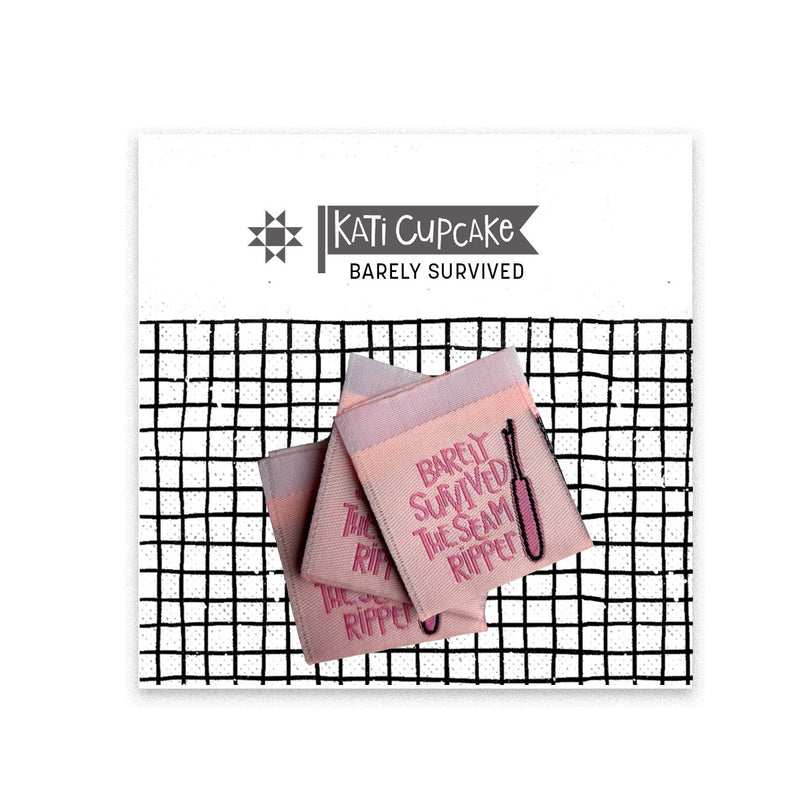 Barely Survived Designer Woven Labels