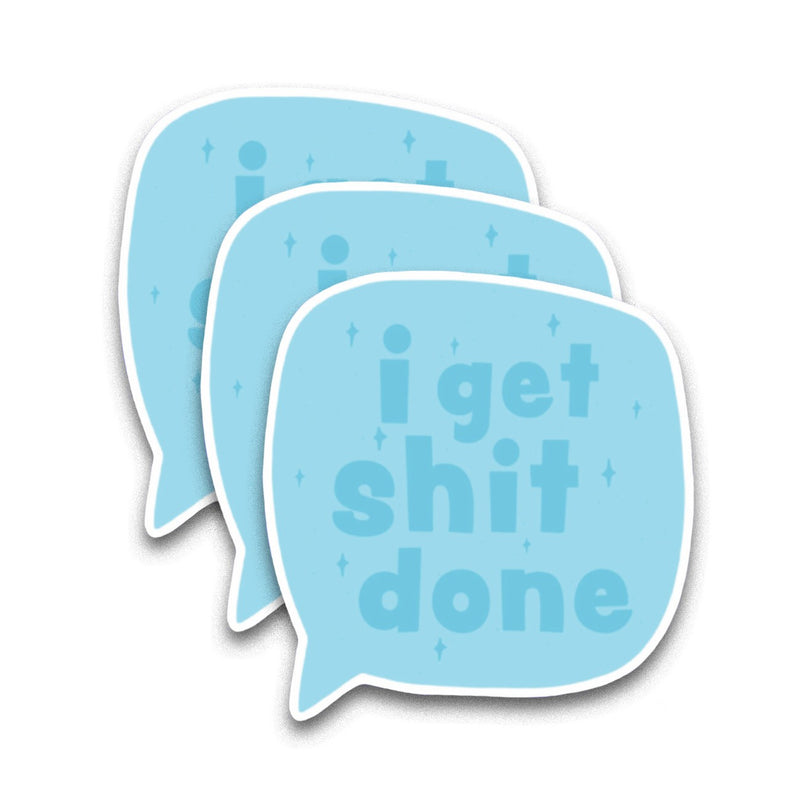 I Get Shit Done Sticker Pack