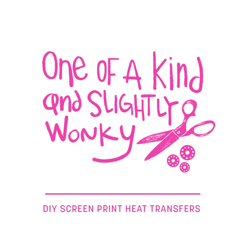 Wonky Screen Print Transfers