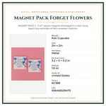 Product Specifications – Magnet Pack Forget Flowers