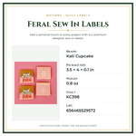 Product Specifications – Feral Sew In Labels