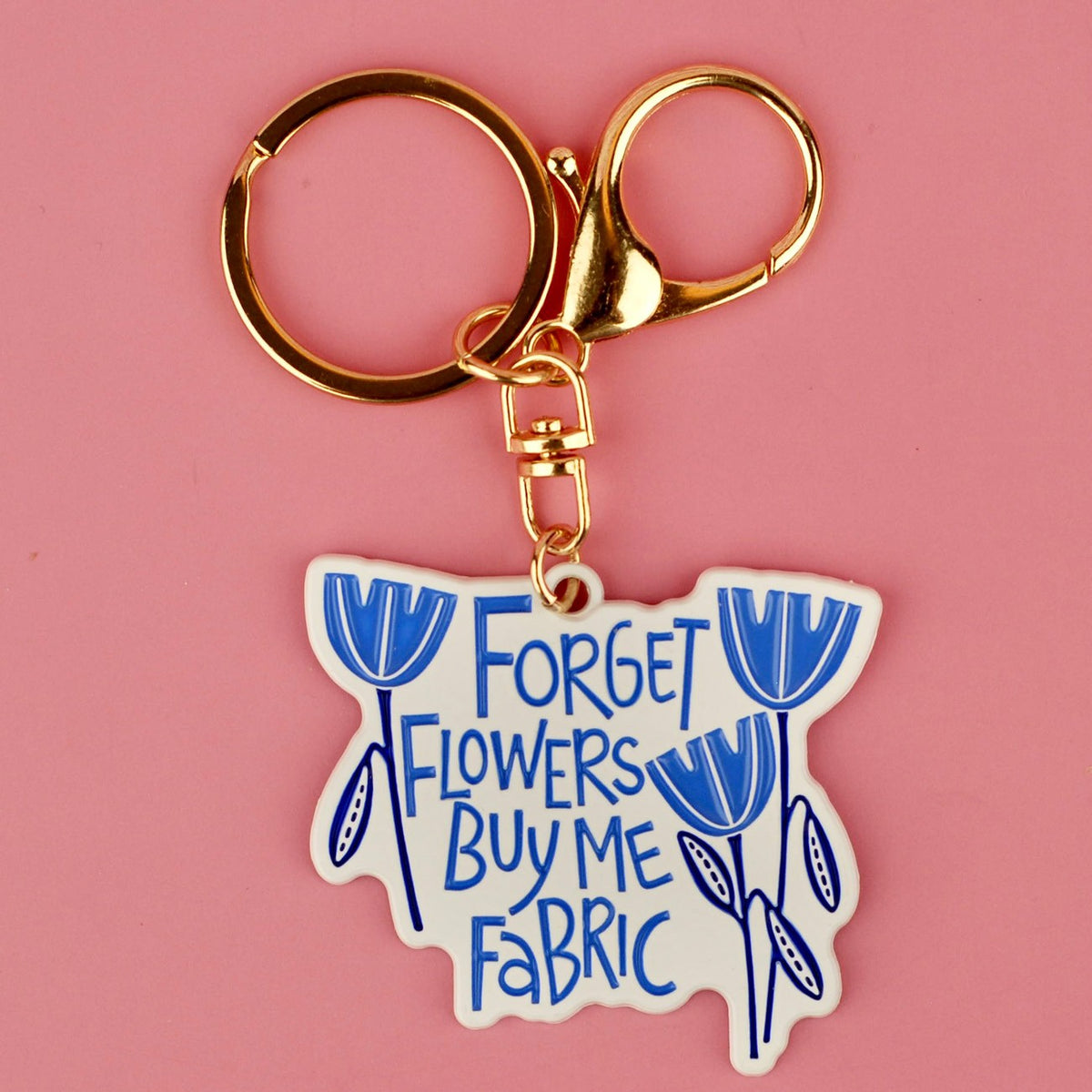 Key Chain - Forget Flowers