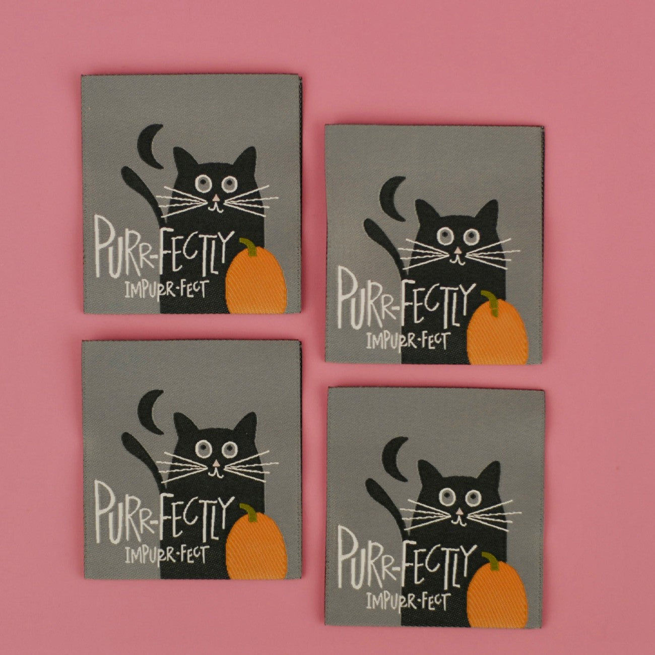 Sew In Labels - Purrfectly Impurrfect