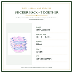 Product Specifications – Sticker Pack - Together