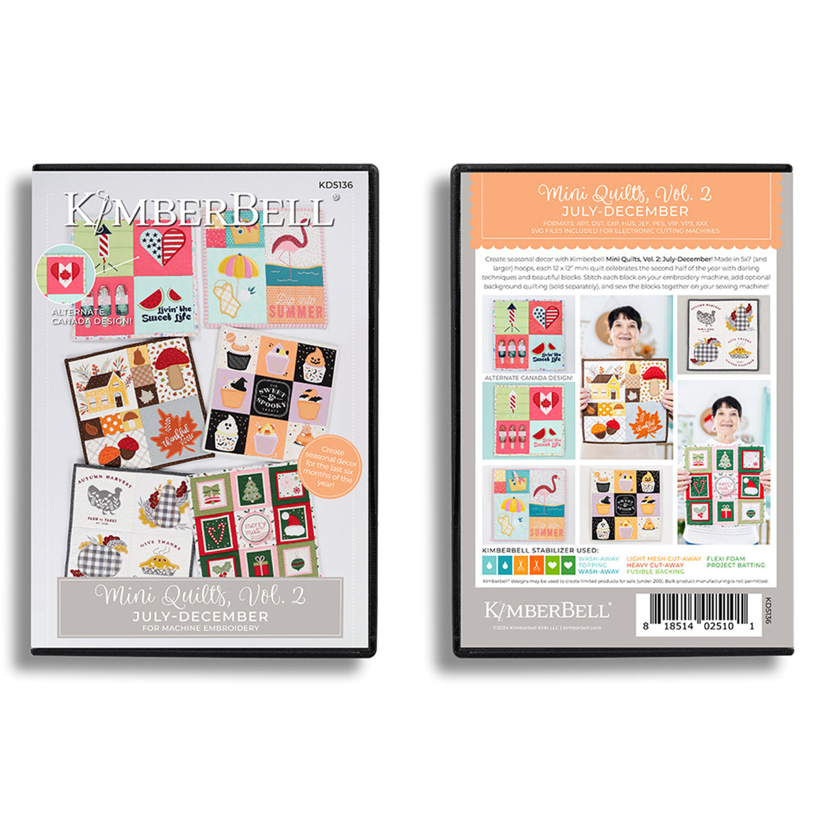 Mini Quilts Volume 2: July - December