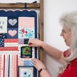 Star-Spangled Beauty Ladder Quilt