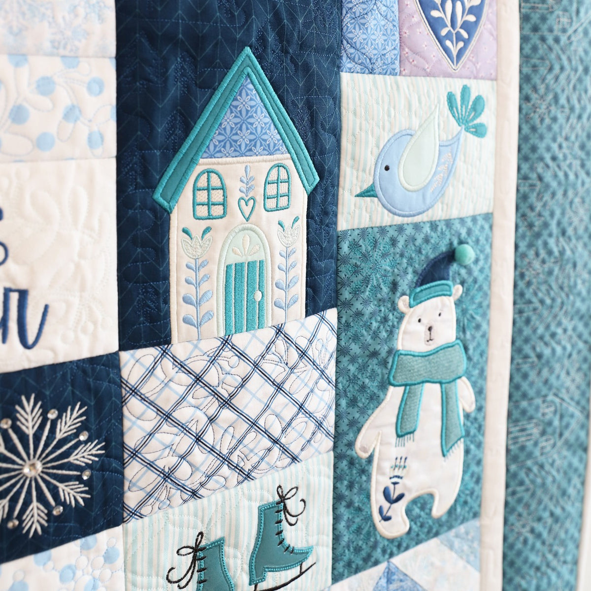 Enchanted Winter Feature Quilt