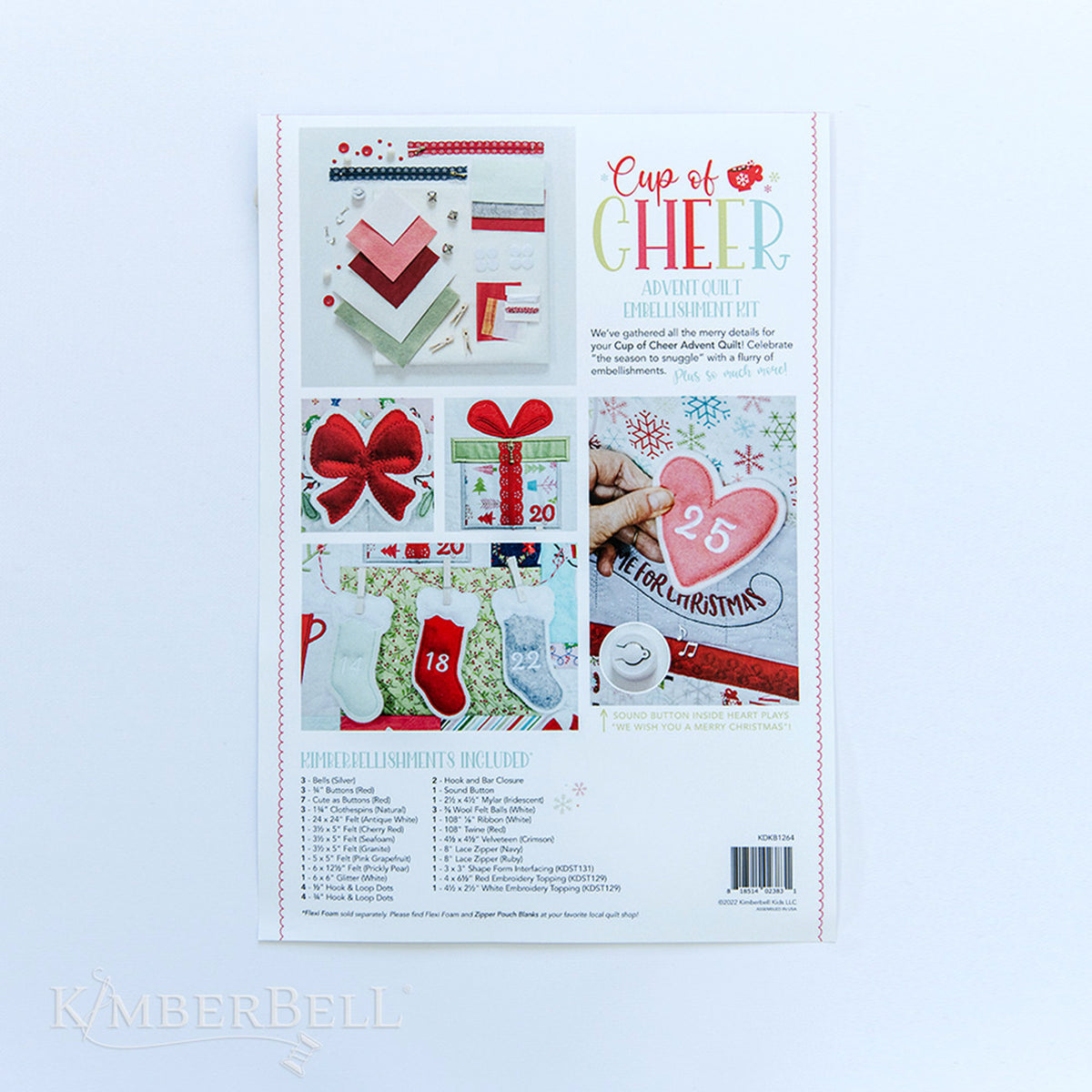 Cup of Cheer Embellishment Kit