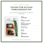 Product Specifications – Falling For Autumn Embellishment Kit