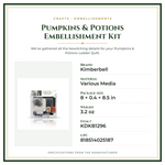 Product Specifications – Pumpkins & Potions Embellishment Kit