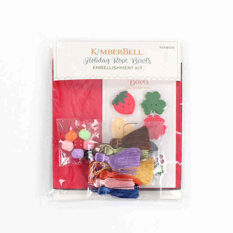 Holiday Rope Bowls Embellishment Kit