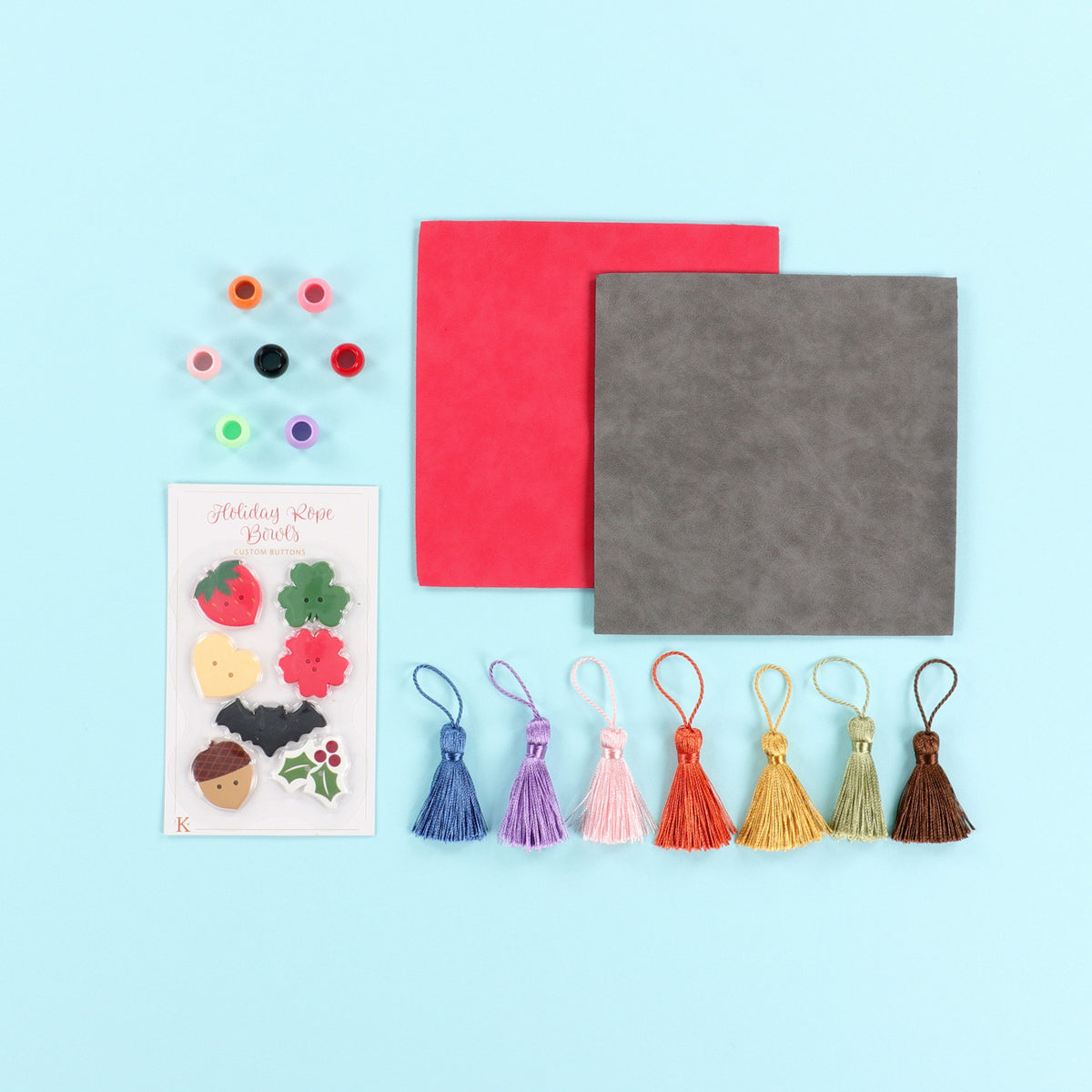 Holiday Rope Bowls Embellishment Kit