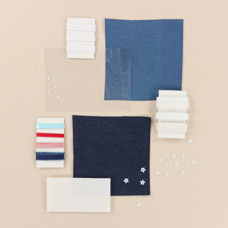 Star-Spangled Beauty Ladder Quilt Embellishement Kit