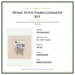 Product Specifications – Home Sewn Embellishment Kit