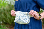 Zipper Pouch Blank Canvas Cream Large
