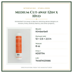 Product Specifications – Medium Cut-away 12in x 10yd