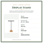 Product Specifications – Display Stand