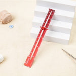Sewing Gauge 6in Red