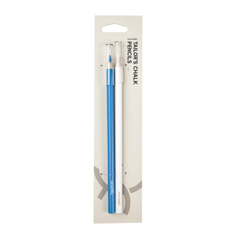 Chalk Marking Pencil Blue & White