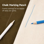 Chalk Marking Pencil Blue & White
