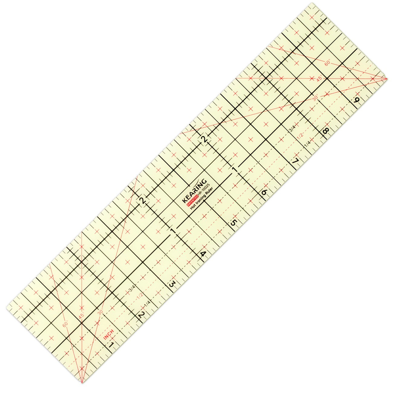 Hot Ironing Ruler 10in x 2-1/2in