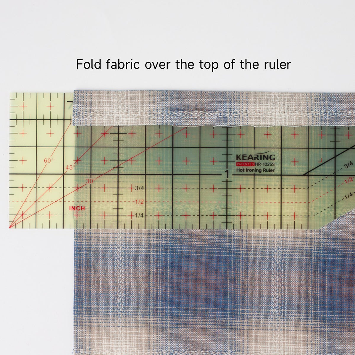 Hot Ironing Ruler 30 Degree Angled 10in x 2-1/2in
