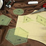 Hot Ironing Quilting Template Set 2in