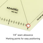 Hot Ironing Quilting Template Set 2in