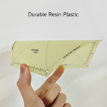 Hot Ironing Quilting Template Set 3in