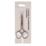 Curved Embroidery Scissors 4in