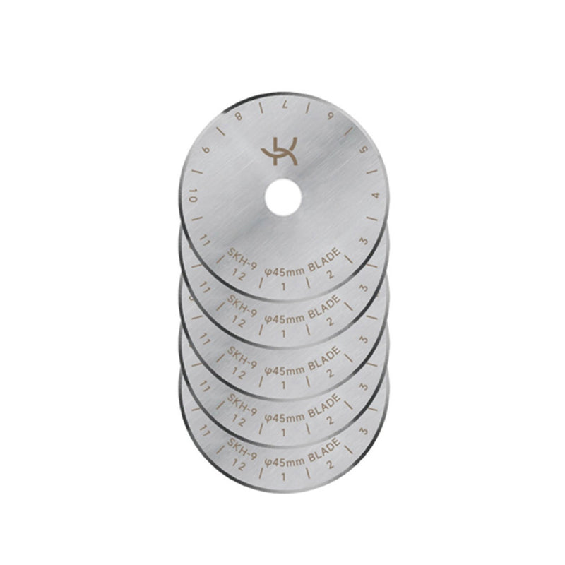 45mm Quilting Rotary Cutter Replacement Blades 5pk