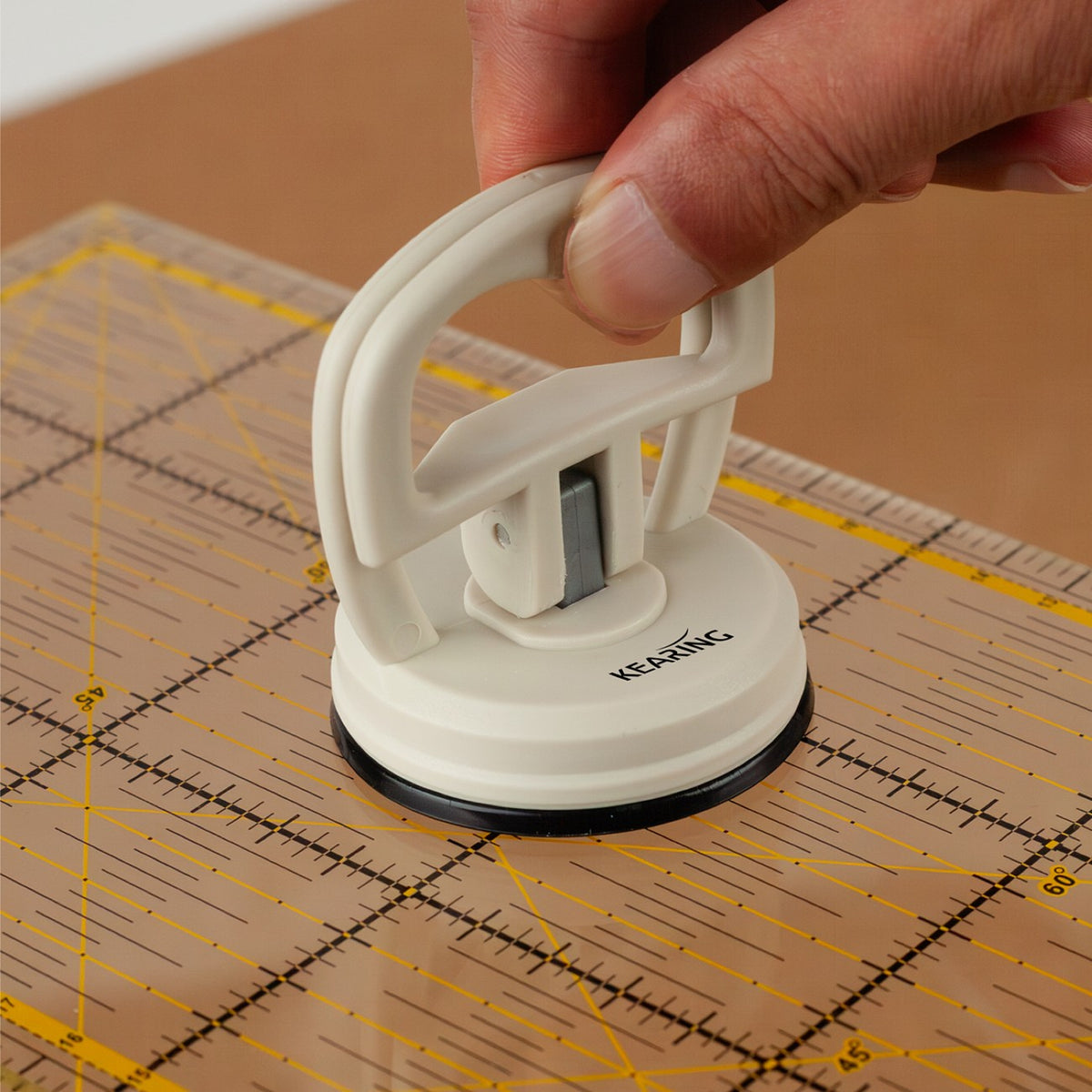 Suction Cup Ruler Handle