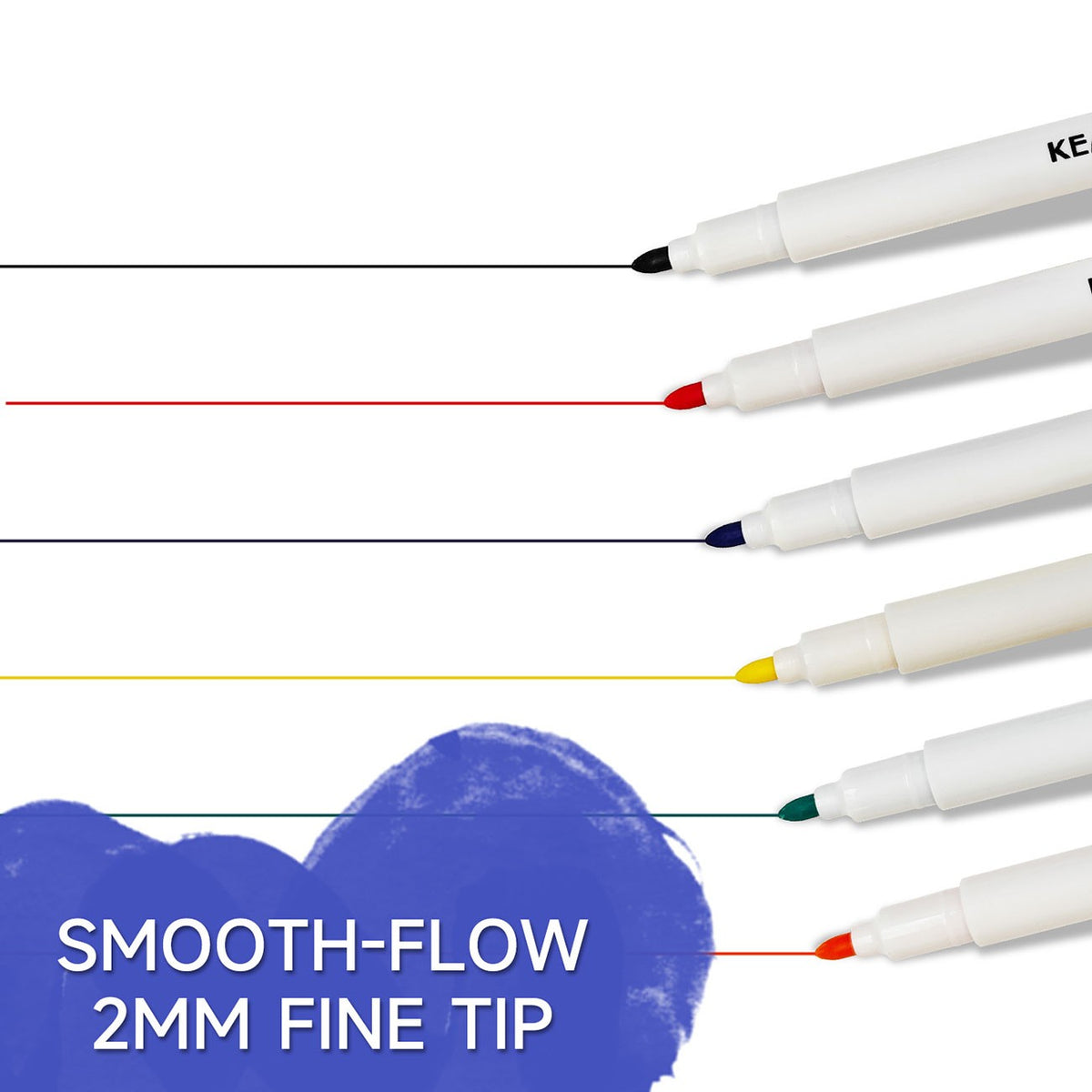Iron-on Transfer Markers 6pk 0.5mm Fine Tip